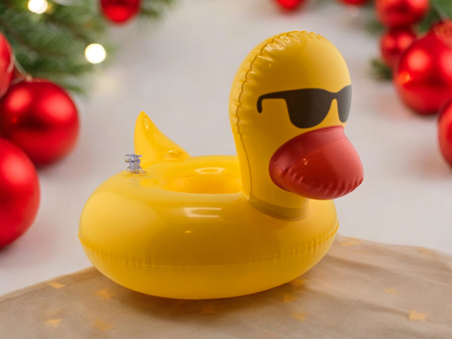 Inflatable Duck Elf Float