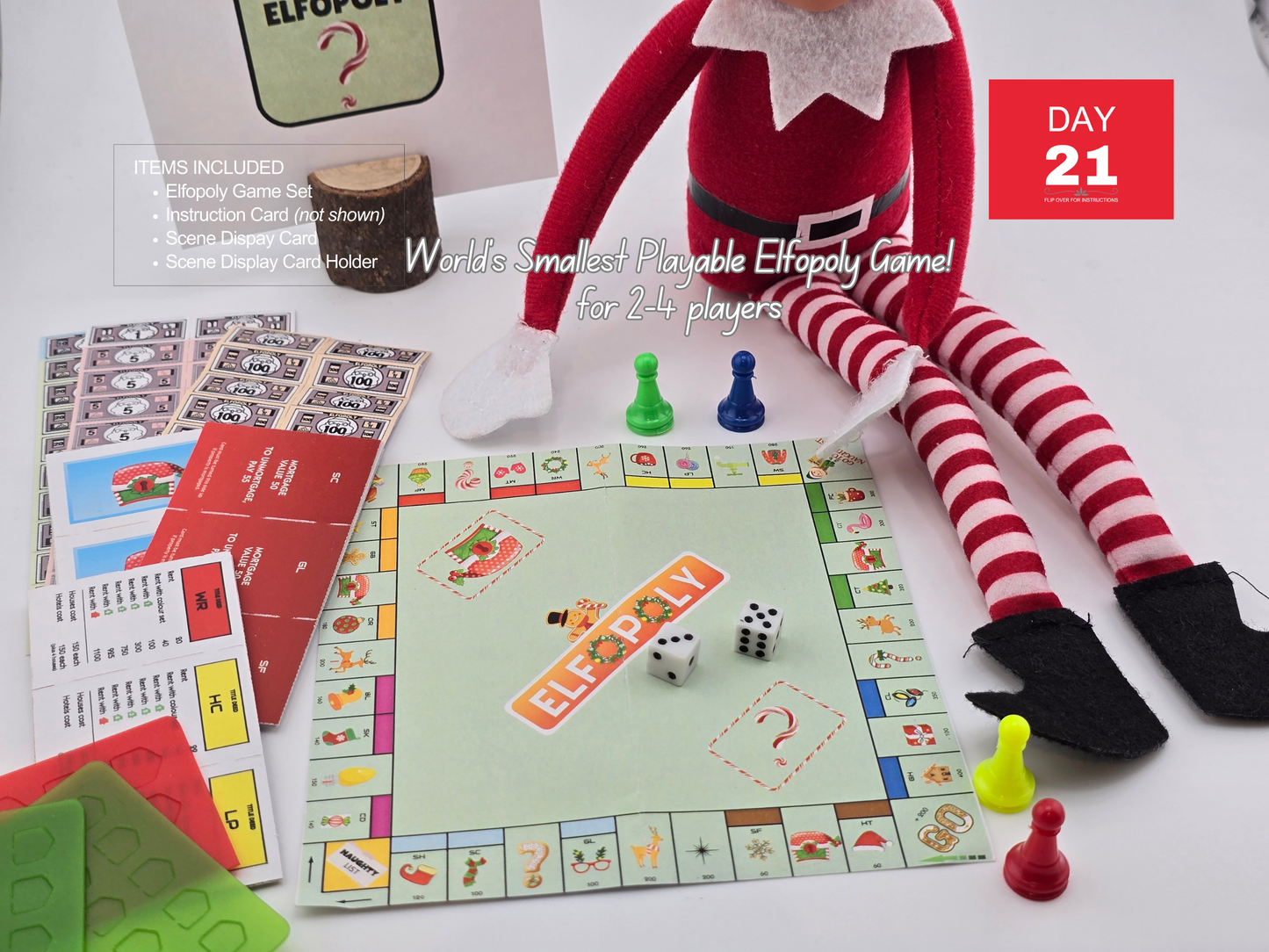 24 Day Elf Kit (Elves Christmas Activity)