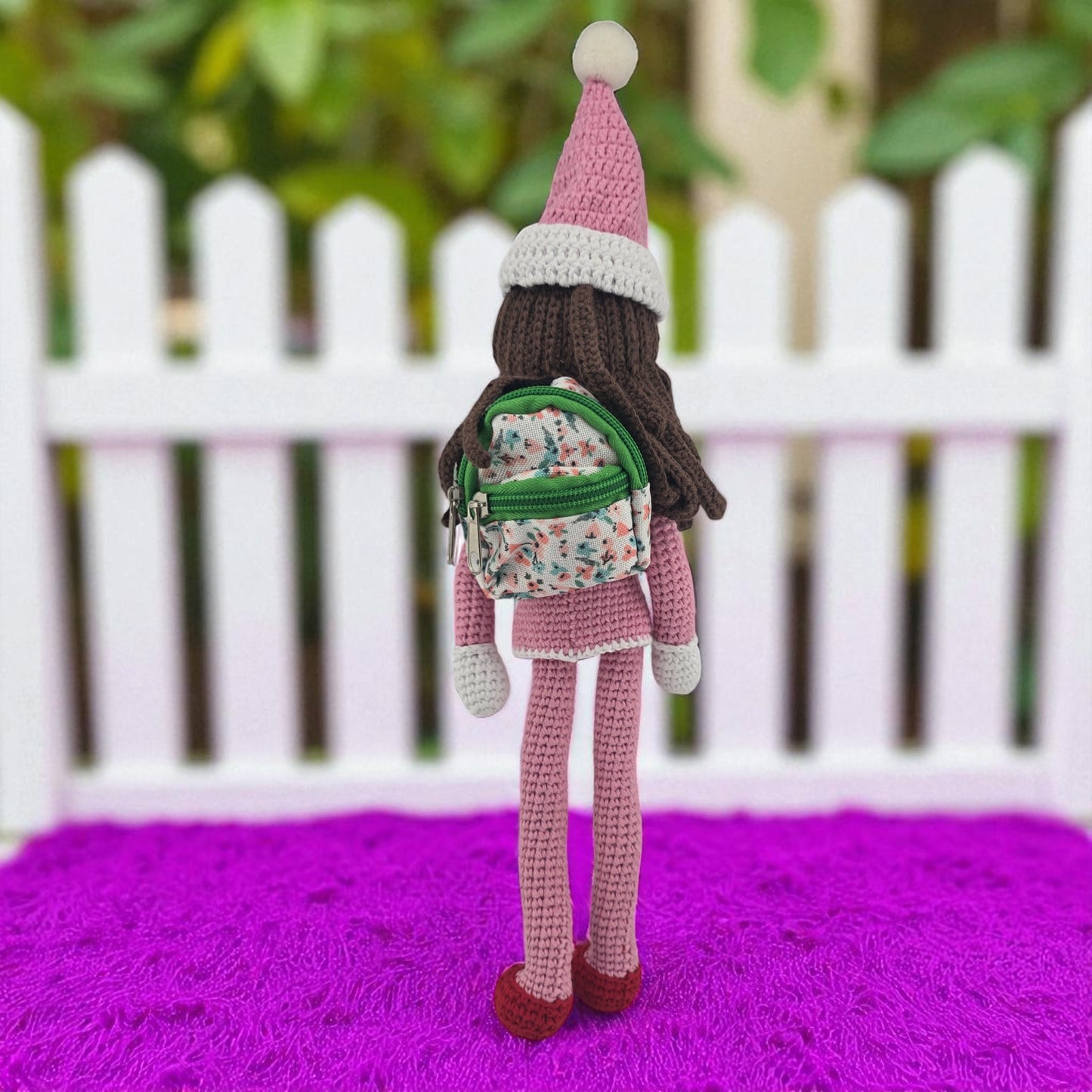 Handmade Crochet Elf Doll – Boy or Girl | Bendable Arms & Legs | 12-15" Tall