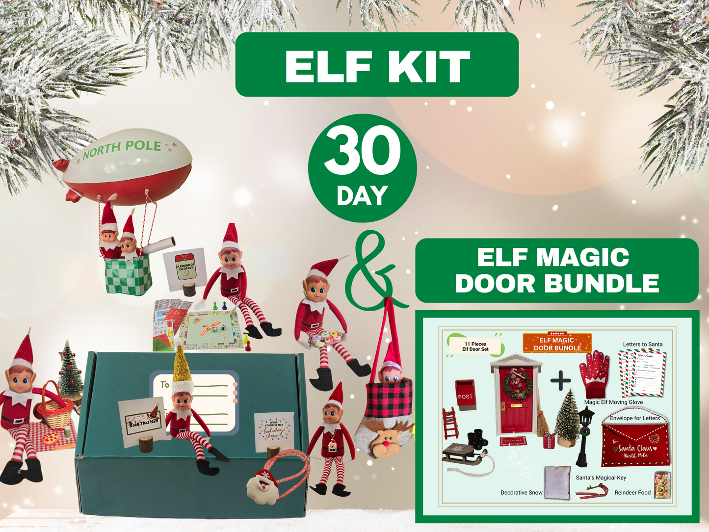 30 Day Elf Kit + Elf Magic Door Bundle