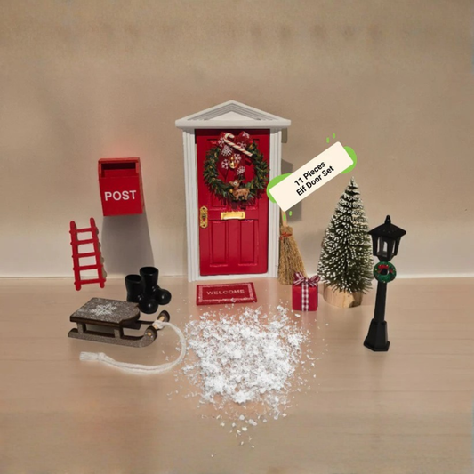 11 Pieces Elf Door Set