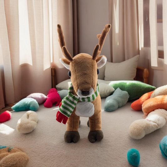 9" Elfing Around Reindeer Pet Plush