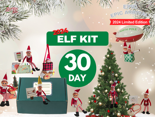 30 Day 2024 Elf Kit - Elves Christmas Activity