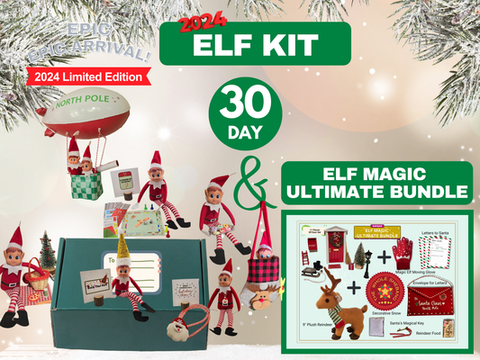 30 Day 2024 Elf Kit + Elf Magic Ultimate Bundle (Elves Christmas Activity)