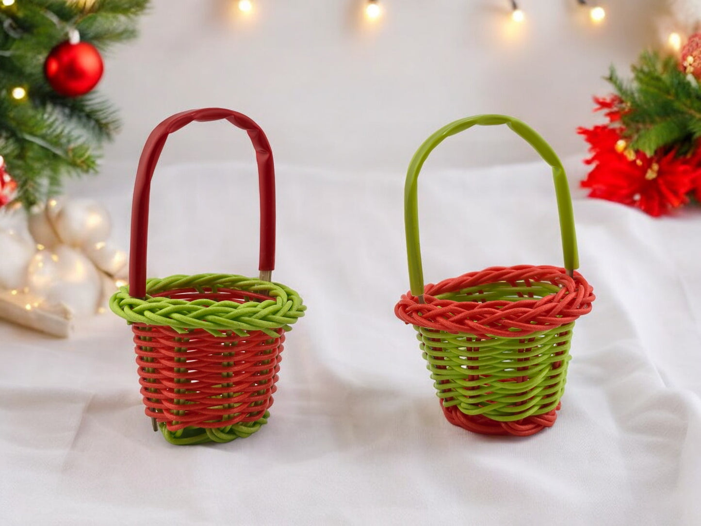 Miniature Basket for Elves and Dolls