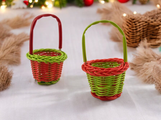 Miniature Basket for Elves and Dolls