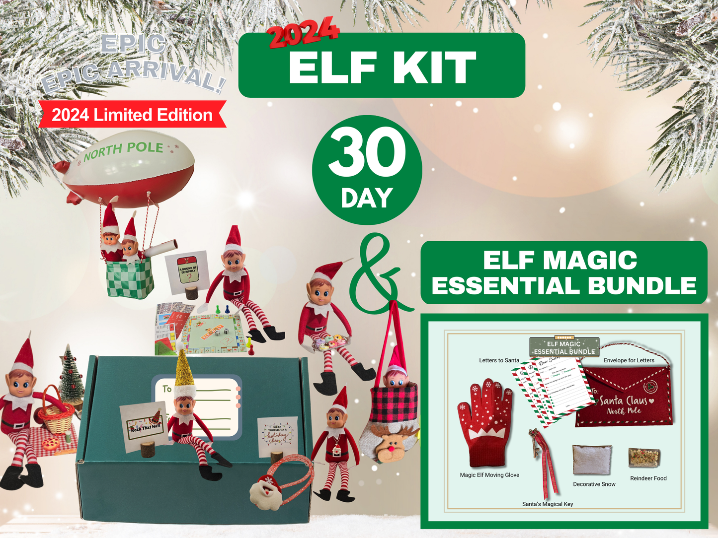 30 Day 2024 Elf Kit + Elf Magic Essential Bundle