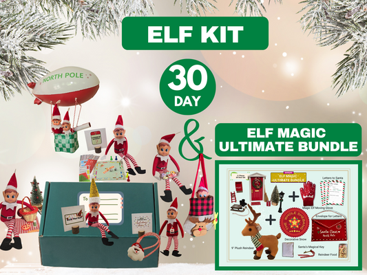 30 Day Elf Kit + Elf Magic Ultimate Bundle (Elves Christmas Activity)