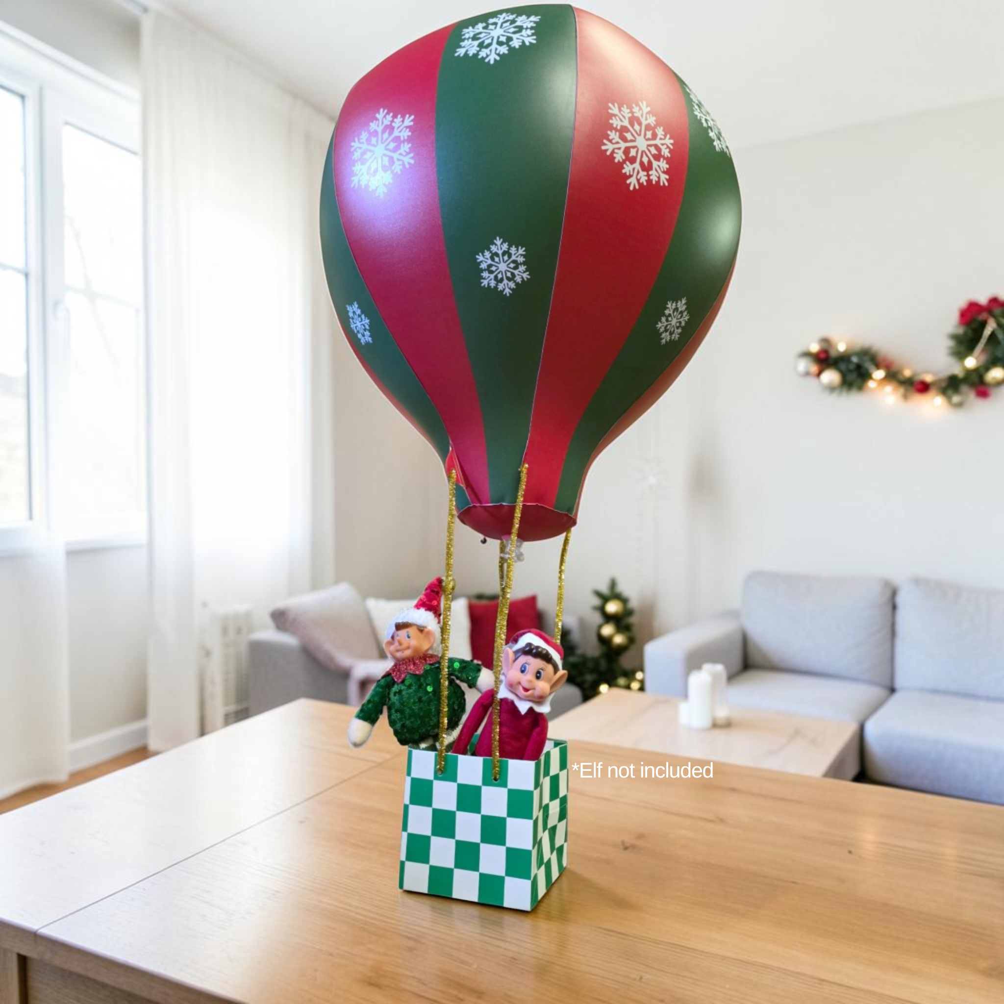 Elf Inflatable Hot Air Balloon Ride (Shipping Oct '26)