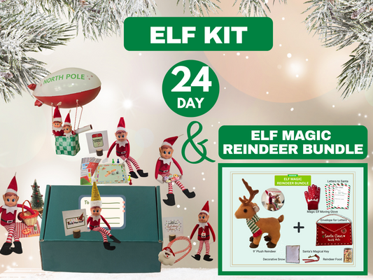 24 Day Elf Kit + Elf Magic Reindeer Bundle