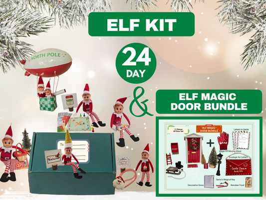 24 Day Elf Kit + Elf Magic Door Bundle