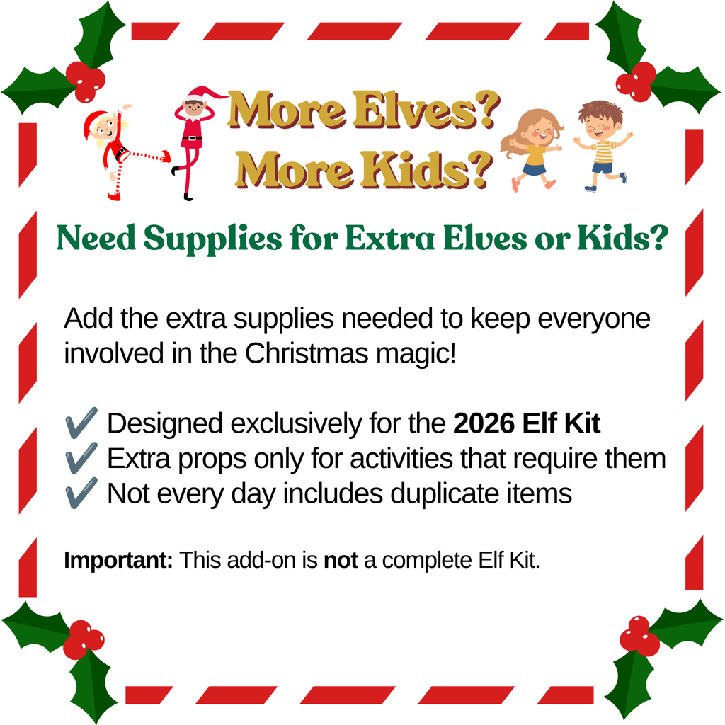 Extra Elf & Child Add-On for 2026 Elf Kit