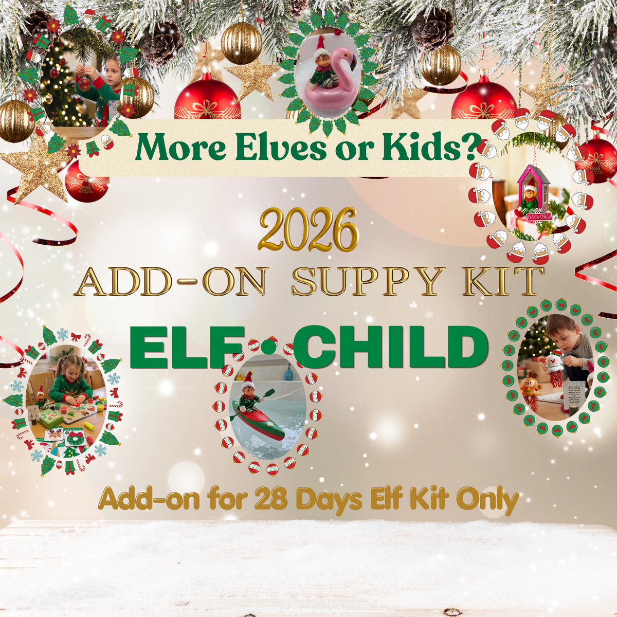 Extra Elf & Child Add-On for 2026 Elf Kit