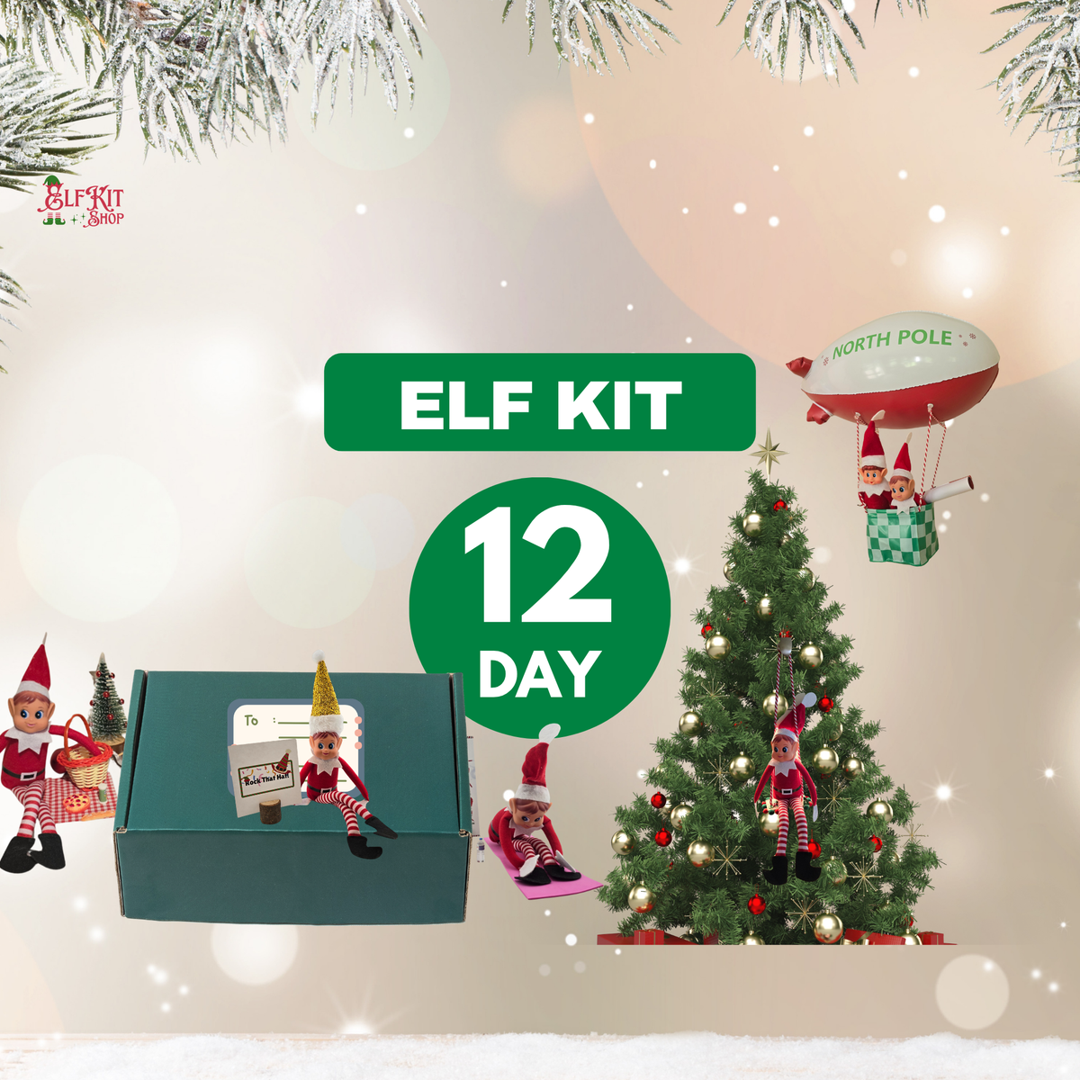 12 Day Elf Kit (Elves Christmas Activity)