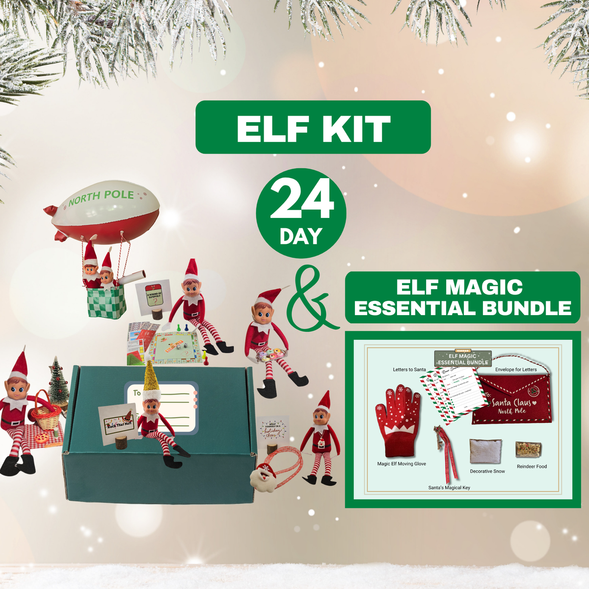 24 Day Elf Kit + Elf Magic Essential Bundle