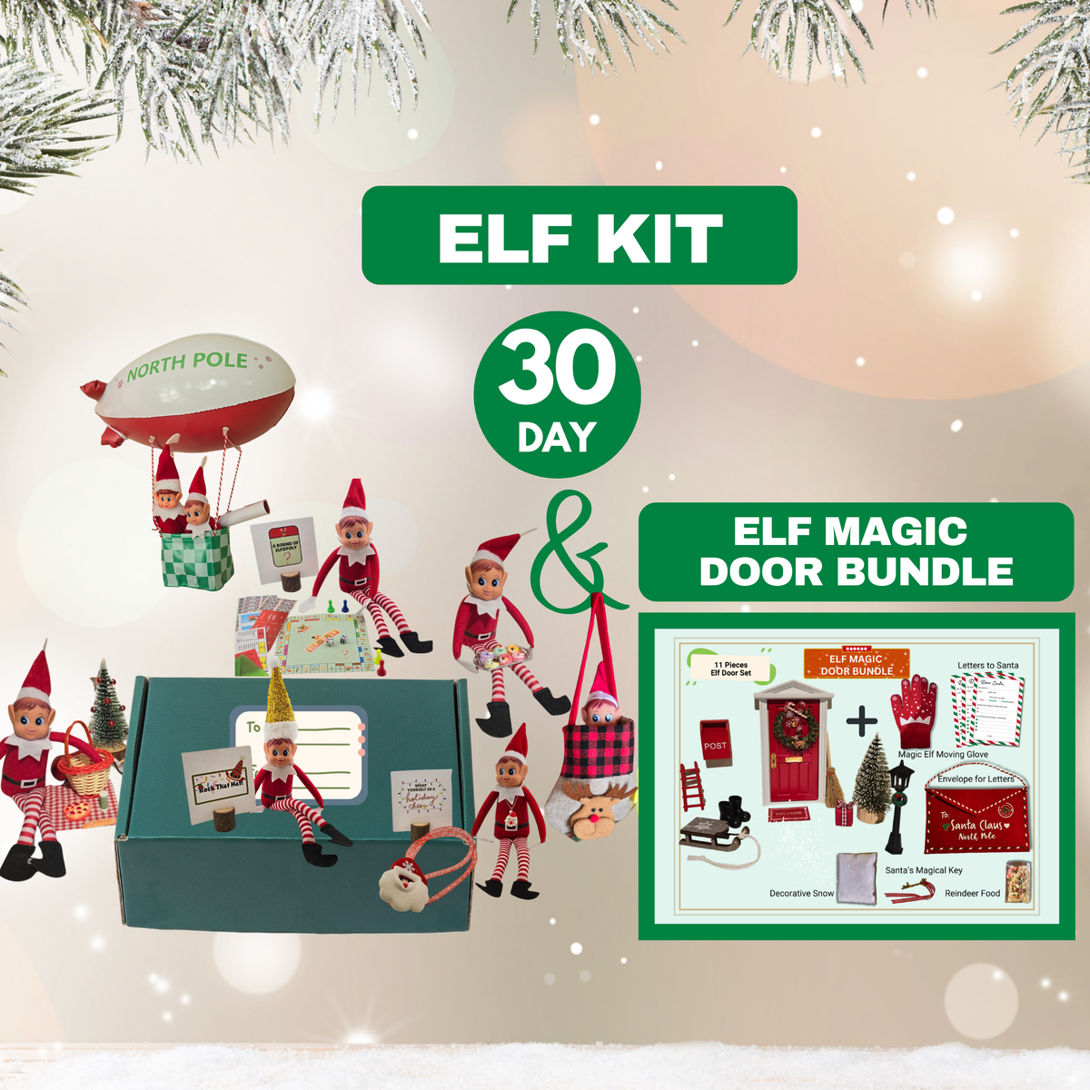 30 Day Elf Kit + Elf Magic Door Bundle