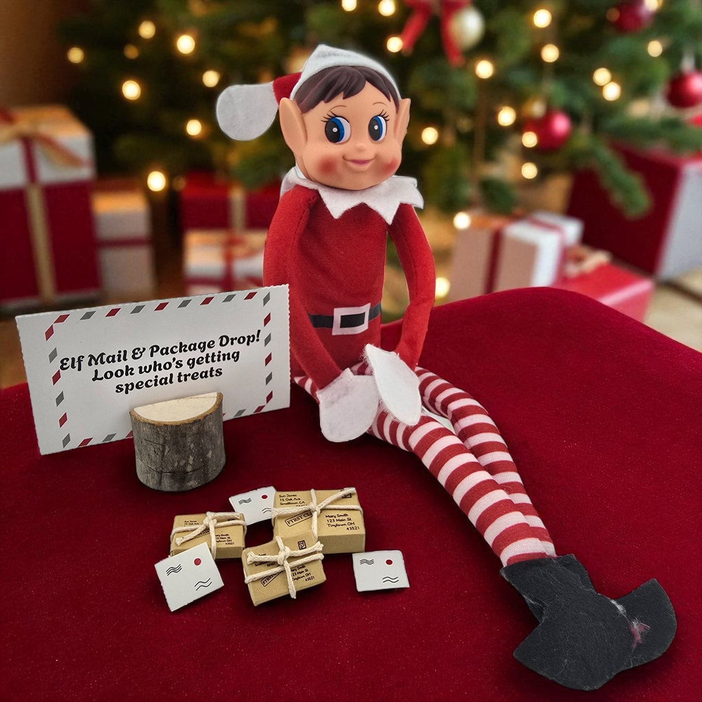 24-Day Magical Elf Kit – Cute Christmas Countdown with Fun Activities, Mischievous Games & Surprise Scenes