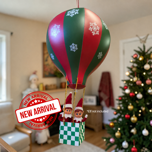 Elf Inflatable Hot Air Balloon Ride (Shipping Oct '26)