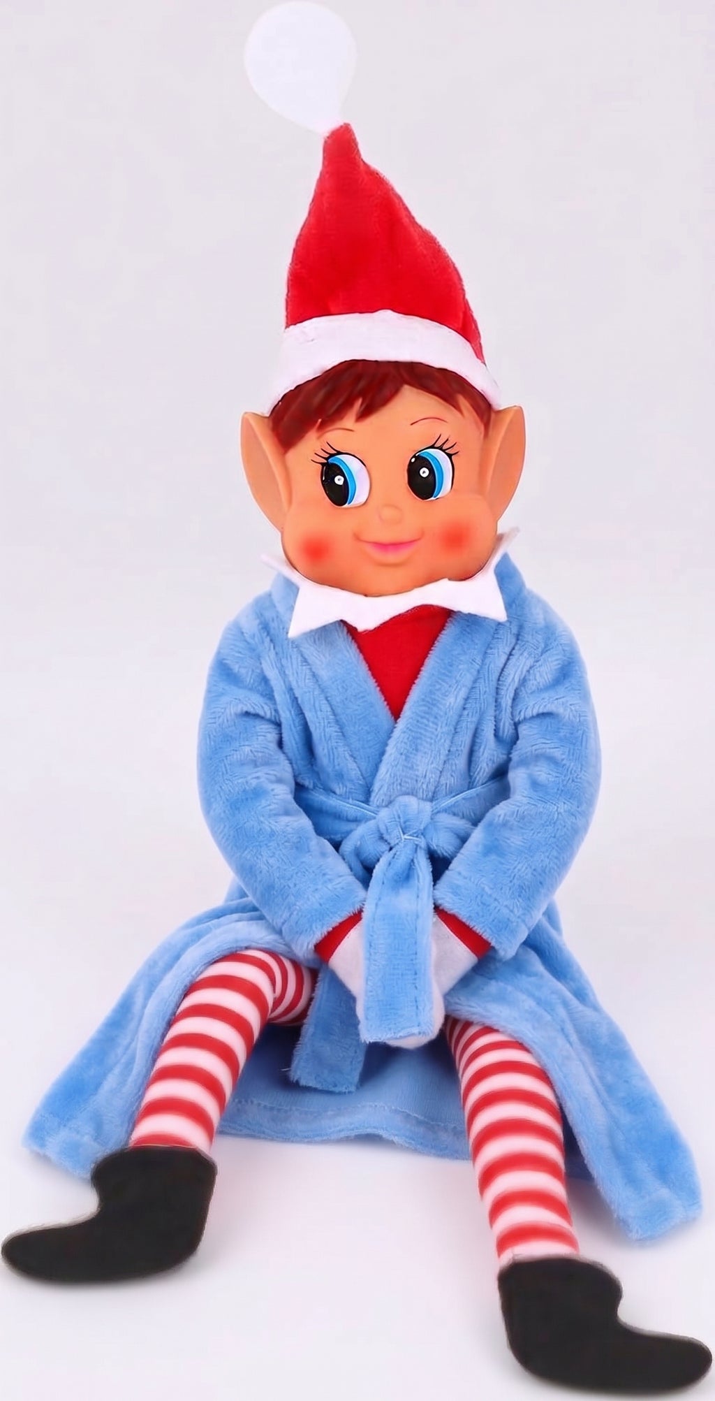 Cozy Holiday Spa & Lounge Bathrobe for Scout Elf Dolls