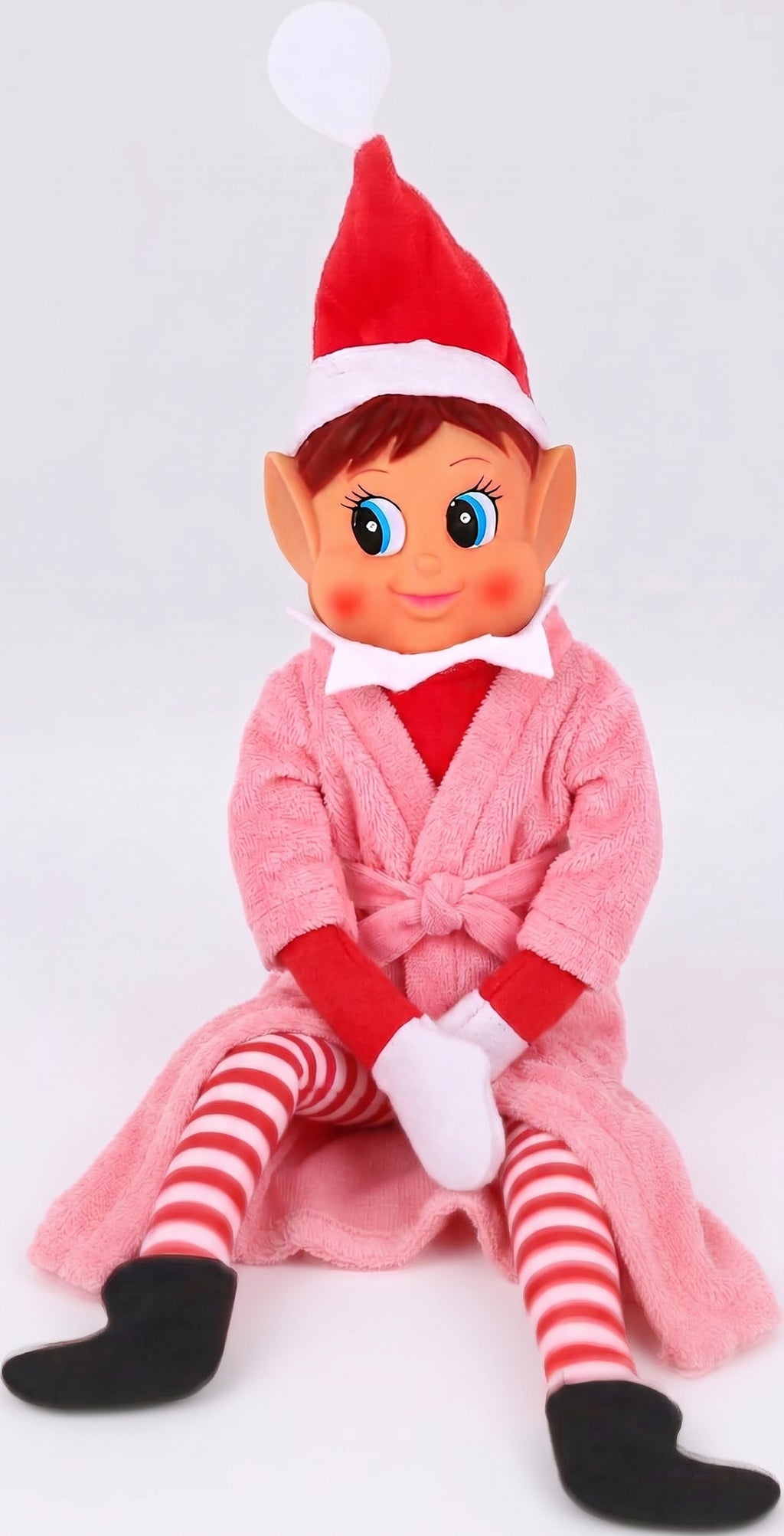 Cozy Holiday Spa & Lounge Bathrobe for Scout Elf Dolls