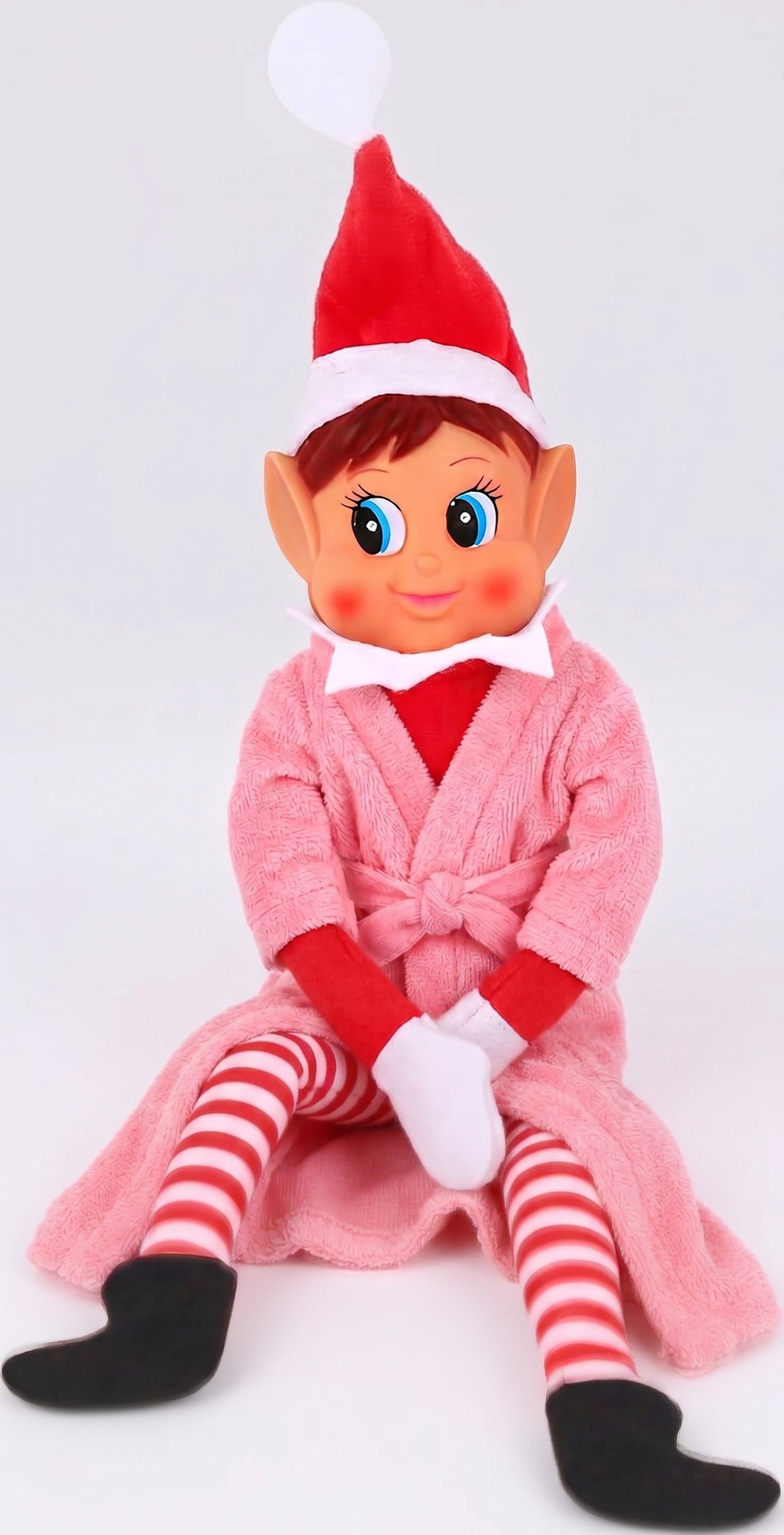 Cozy Holiday Spa & Lounge Bathrobe for Scout Elf Dolls