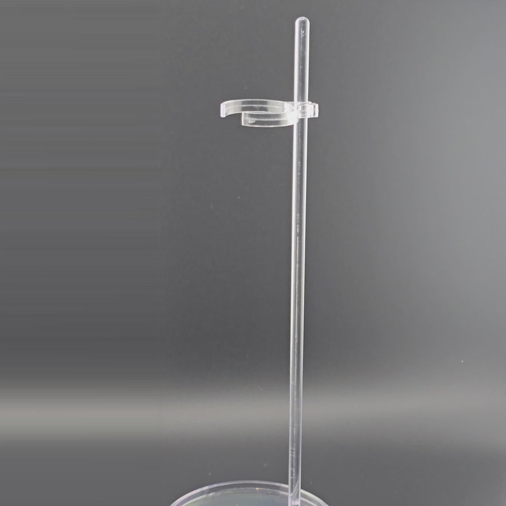 Adjustable Clear Elf and Doll Stand