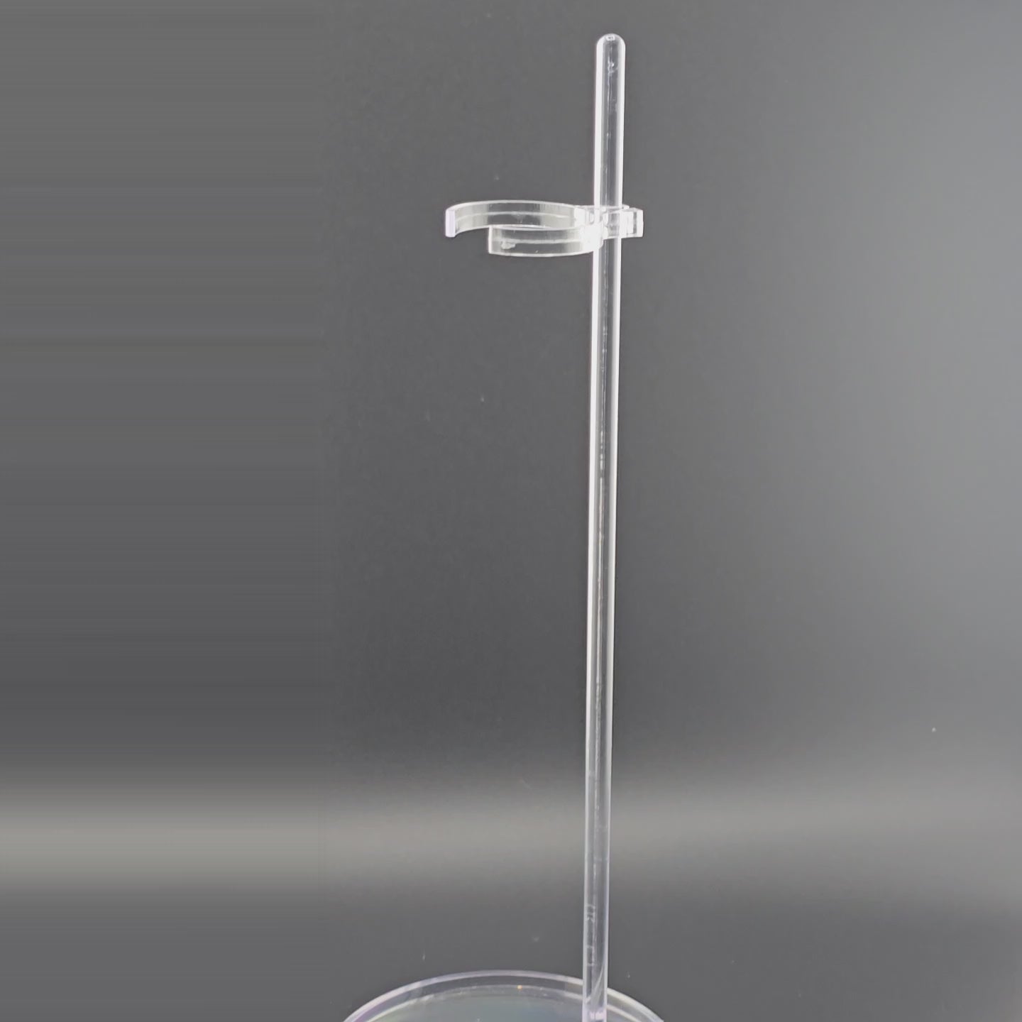 Adjustable Clear Elf and Doll Stand