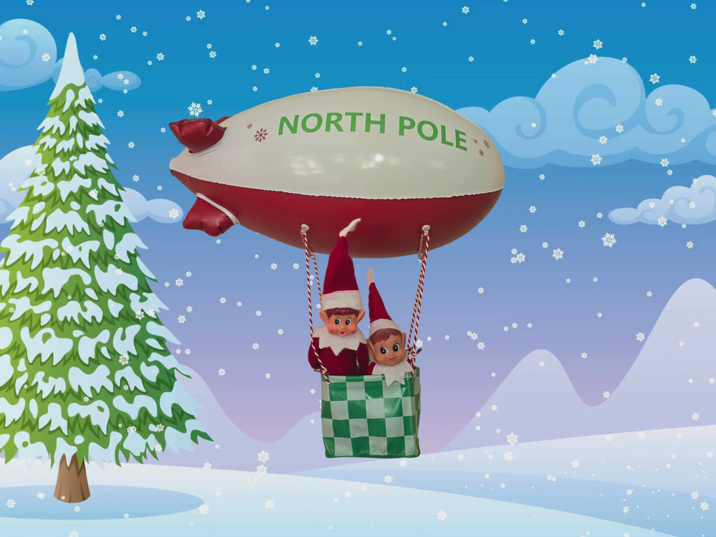 Elf Inflatable Blimp Ride