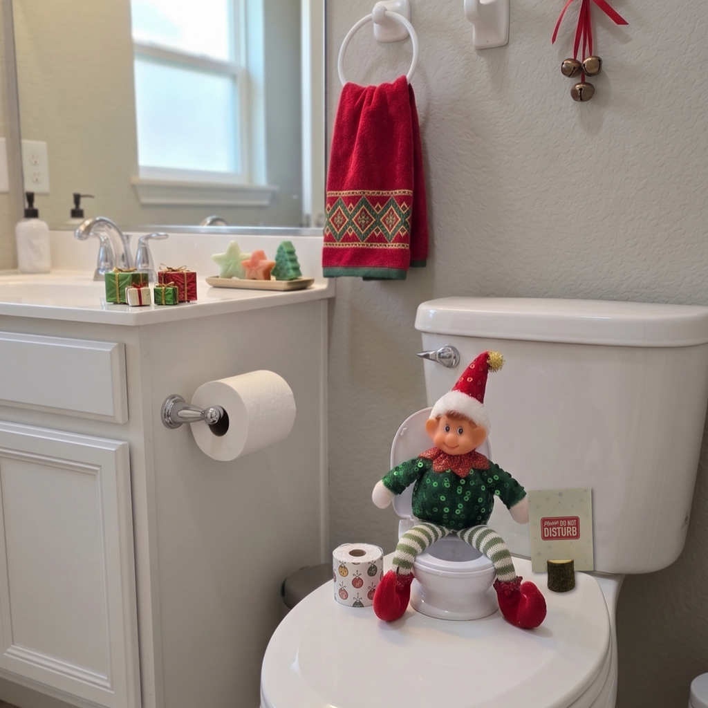 2026 Elf Kit 28 Days with Hot Air Balloon, Props and Games (ALL NEW)